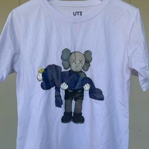 KAWS x Uniqlo flayed tee